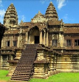 Inside Angkor Wat Place